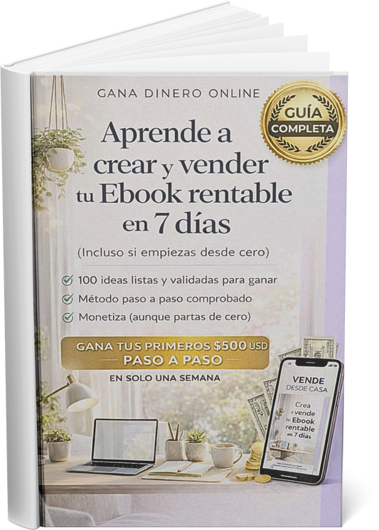 crea y vende tu primer ebook